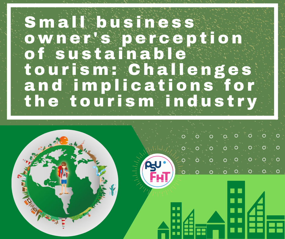 Featured image for “Small business owner’s perception of sustainable tourism: Challenges and implications for the tourism industry”